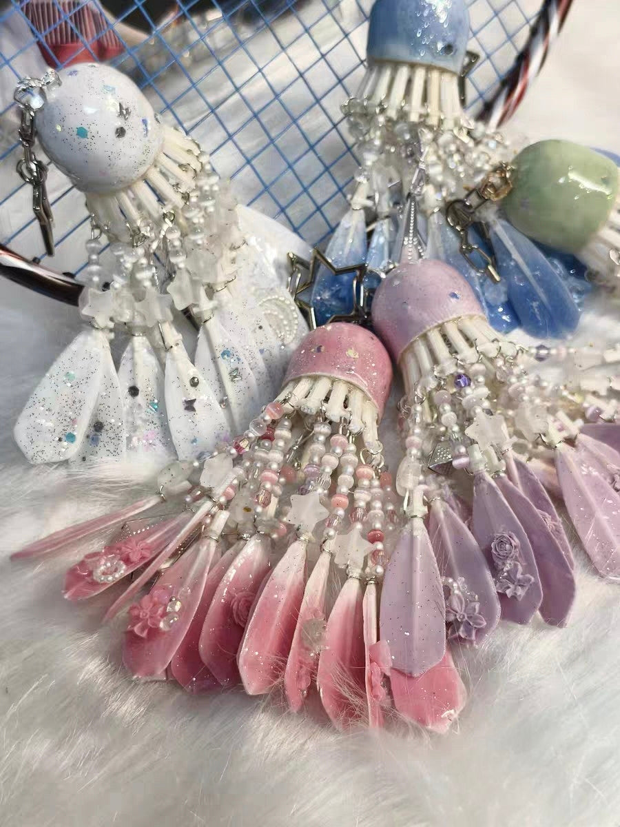 Hand‑crafted Badminton Ornament