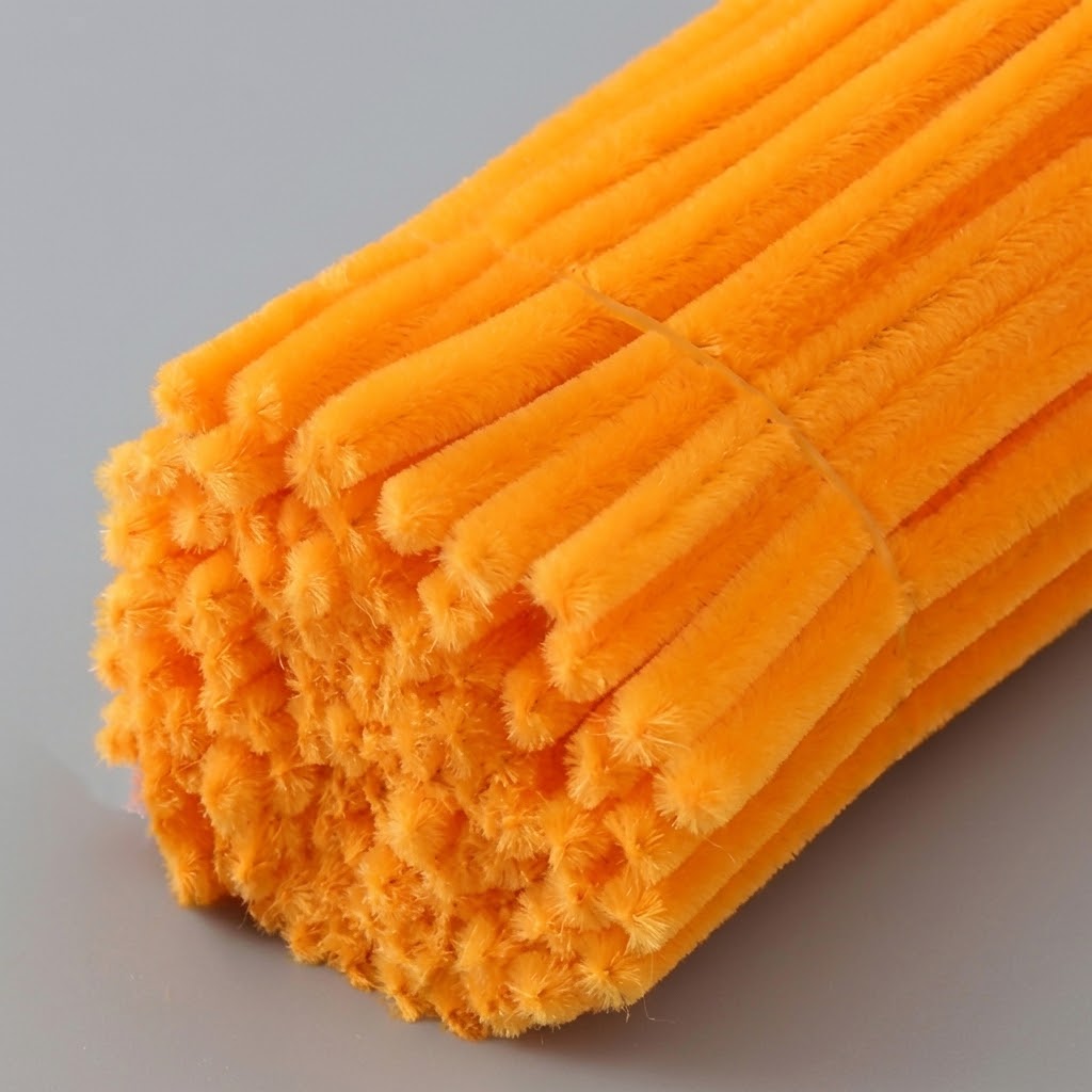 Dense Chenille Stems Pipe Cleaners, Macaron Color Craft Sticks for DIY Crafts