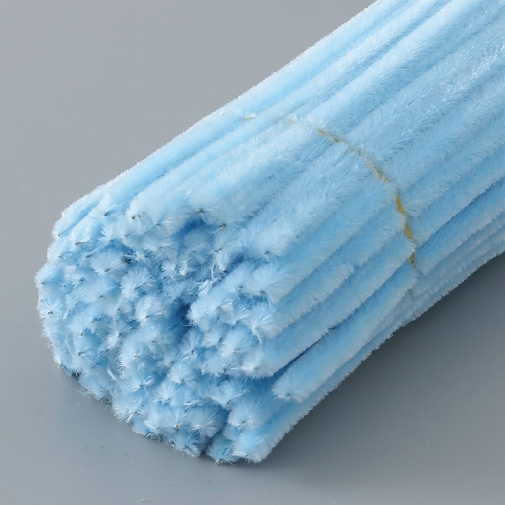 Dense Chenille Stems Pipe Cleaners, Macaron Color Craft Sticks for DIY Crafts