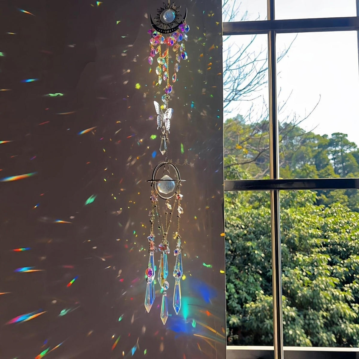 Dreamy Cosmic Wind Chime Creative Pendant Gift