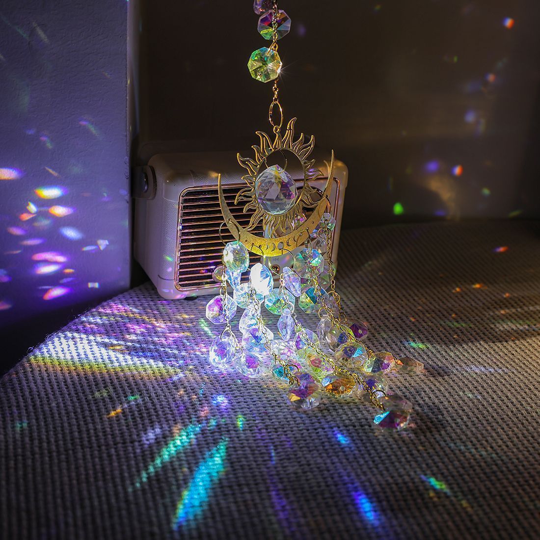 Sun & Moon Radiance Creative Pendant Gift