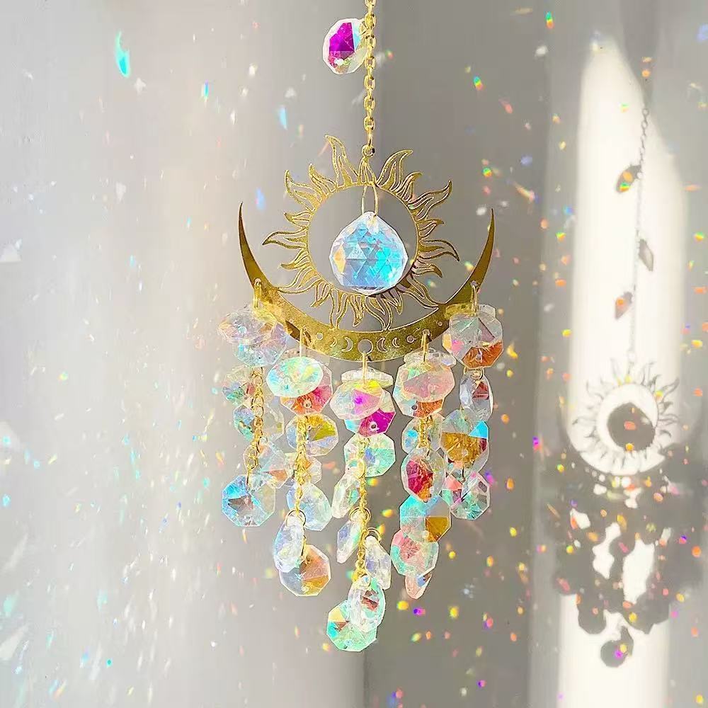 Sun & Moon Radiance Creative Pendant Gift