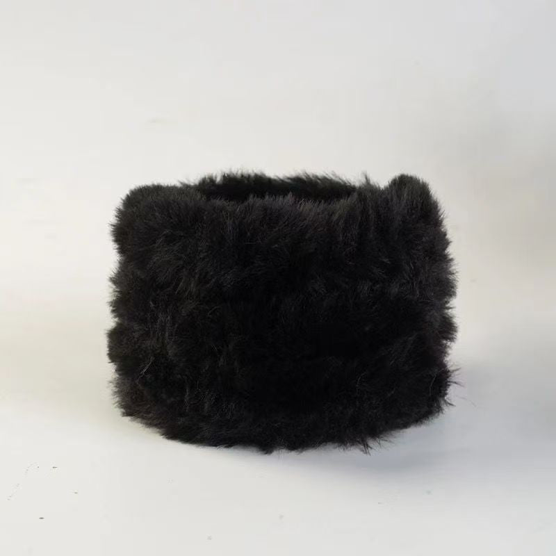 20mm Rabbit Faux Fur Pipe Cleaners, 10PCS Soft Fluffy Chenille Stems, No Shedding Craft Supplies for DIY Plush Dolls