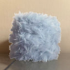 20mm Rabbit Faux Fur Pipe Cleaners, 10PCS Soft Fluffy Chenille Stems, No Shedding Craft Supplies for DIY Plush Dolls