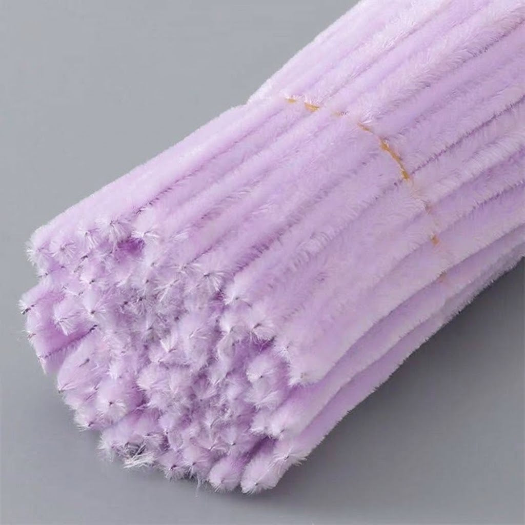 Dense Chenille Stems Pipe Cleaners, Macaron Color Craft Sticks for DIY Crafts