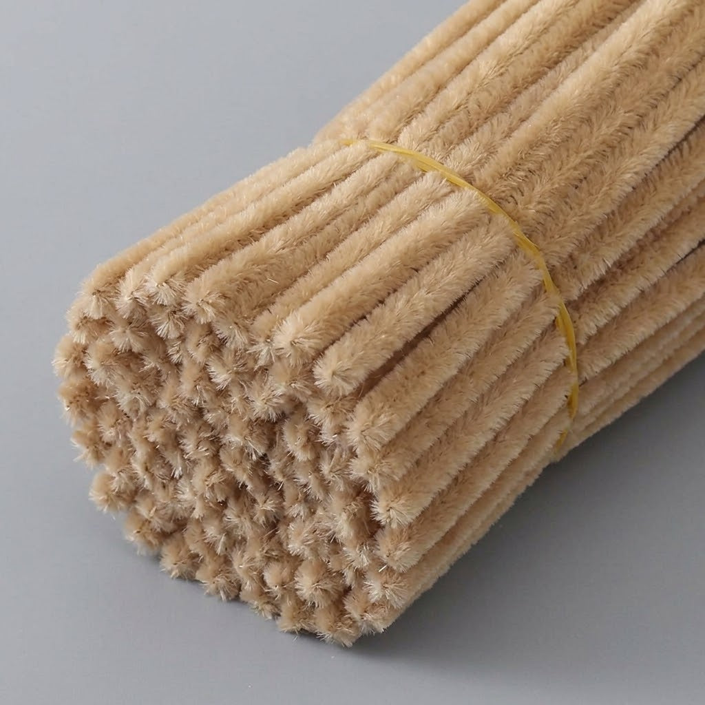 Dense Chenille Stems Pipe Cleaners, Macaron Color Craft Sticks for DIY Crafts