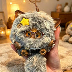 Keteng Plant-Based Plush Pod Doll Pendant - Mini Cute Collectible Hanging Ornament, Home Decor, Graduation Gift, Festive Party Decoration