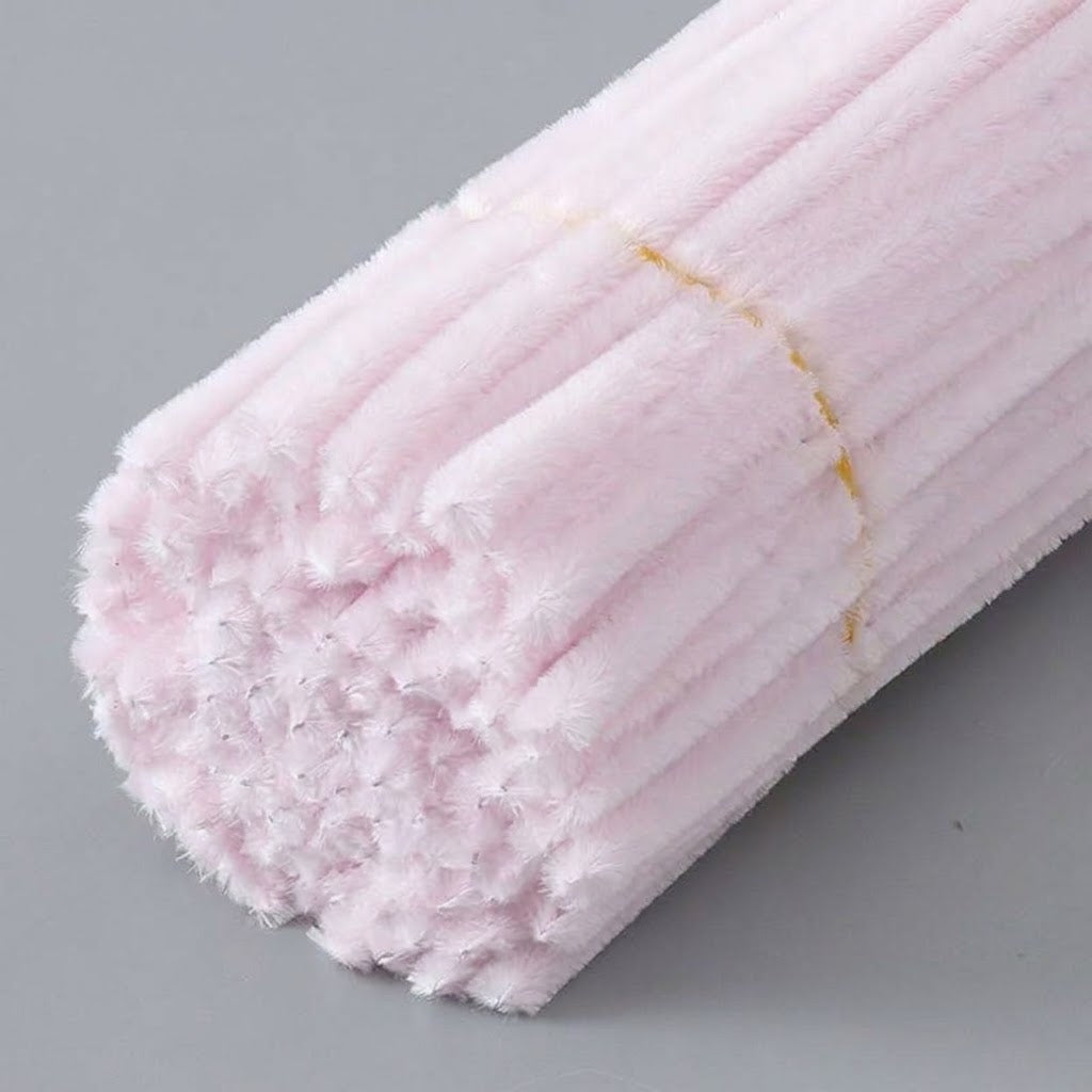 Dense Chenille Stems Pipe Cleaners, Macaron Color Craft Sticks for DIY Crafts