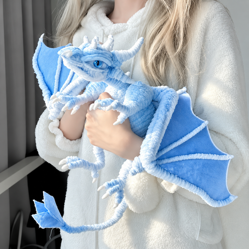 Baby Dragon Pipe Cleaner DIY Craft Kit| Dense Chenille Stem Dragon Figurine Craft Gift