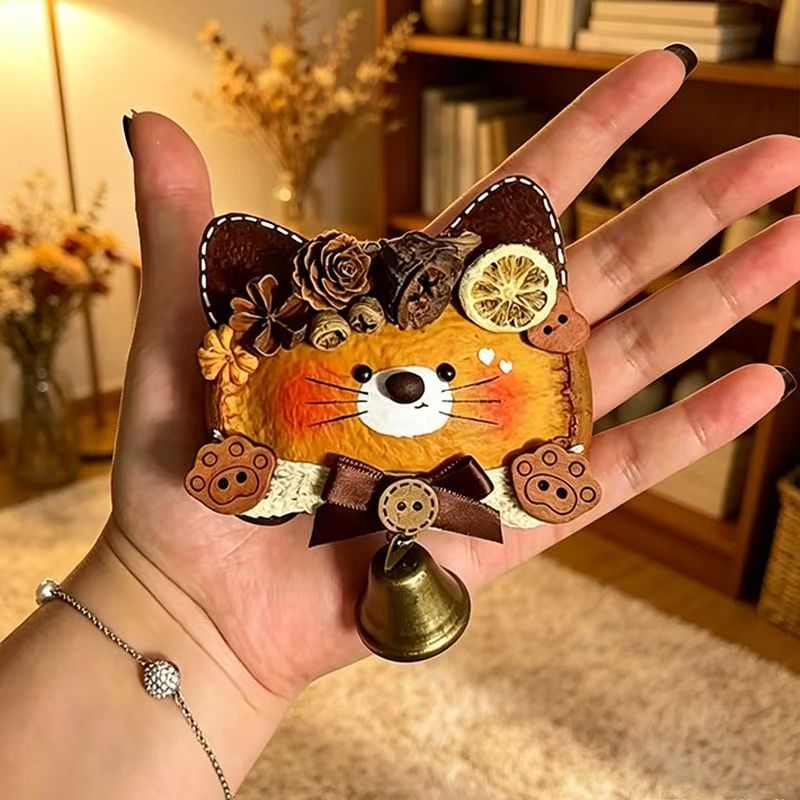 Keteng Plant-Based Cat Pod Doll Pendant - Unisex Mini Cute Collectible Cat Doll Hanging Ornament, Home & Graduation Gift Supplies, Small Festive Party Decor