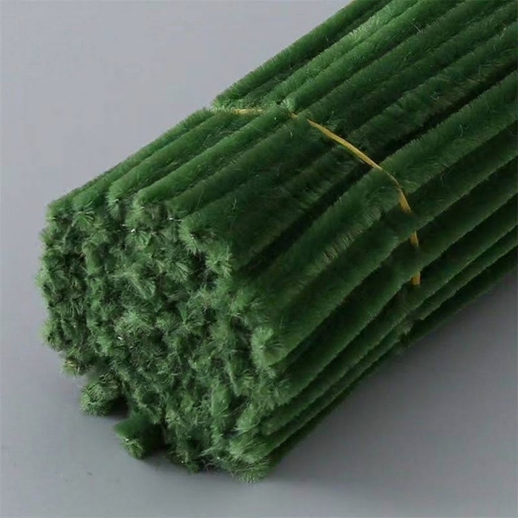 Dense Chenille Stems Pipe Cleaners, Macaron Color Craft Sticks for DIY Crafts