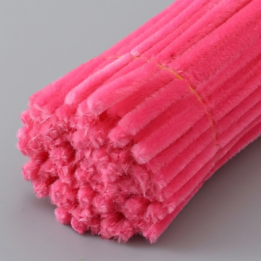 Dense Chenille Stems Pipe Cleaners, Macaron Color Craft Sticks for DIY Crafts