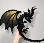 Flying Dragon Pipe Cleaner DIY Craft Kit| Dense Chenille Stem Dragon Figurine Craft Gift