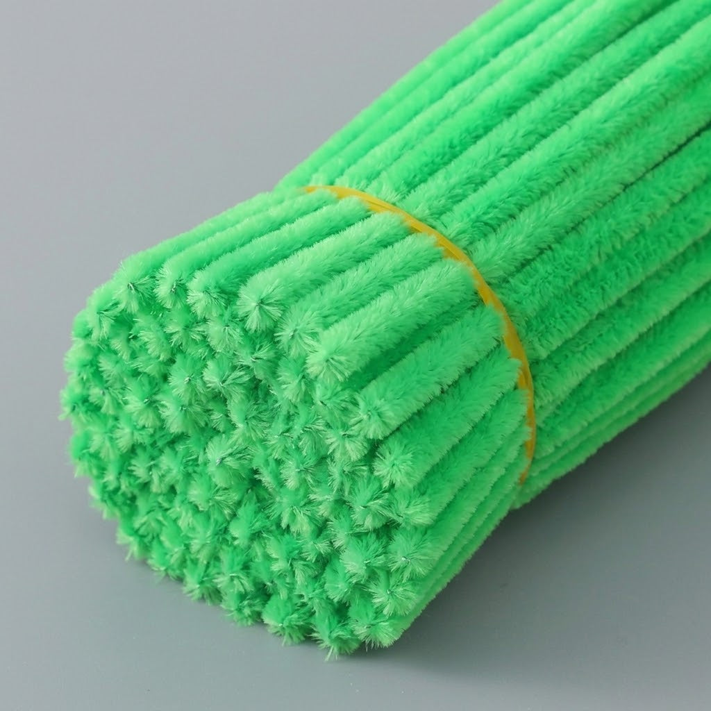 Dense Chenille Stems Pipe Cleaners, Macaron Color Craft Sticks for DIY Crafts