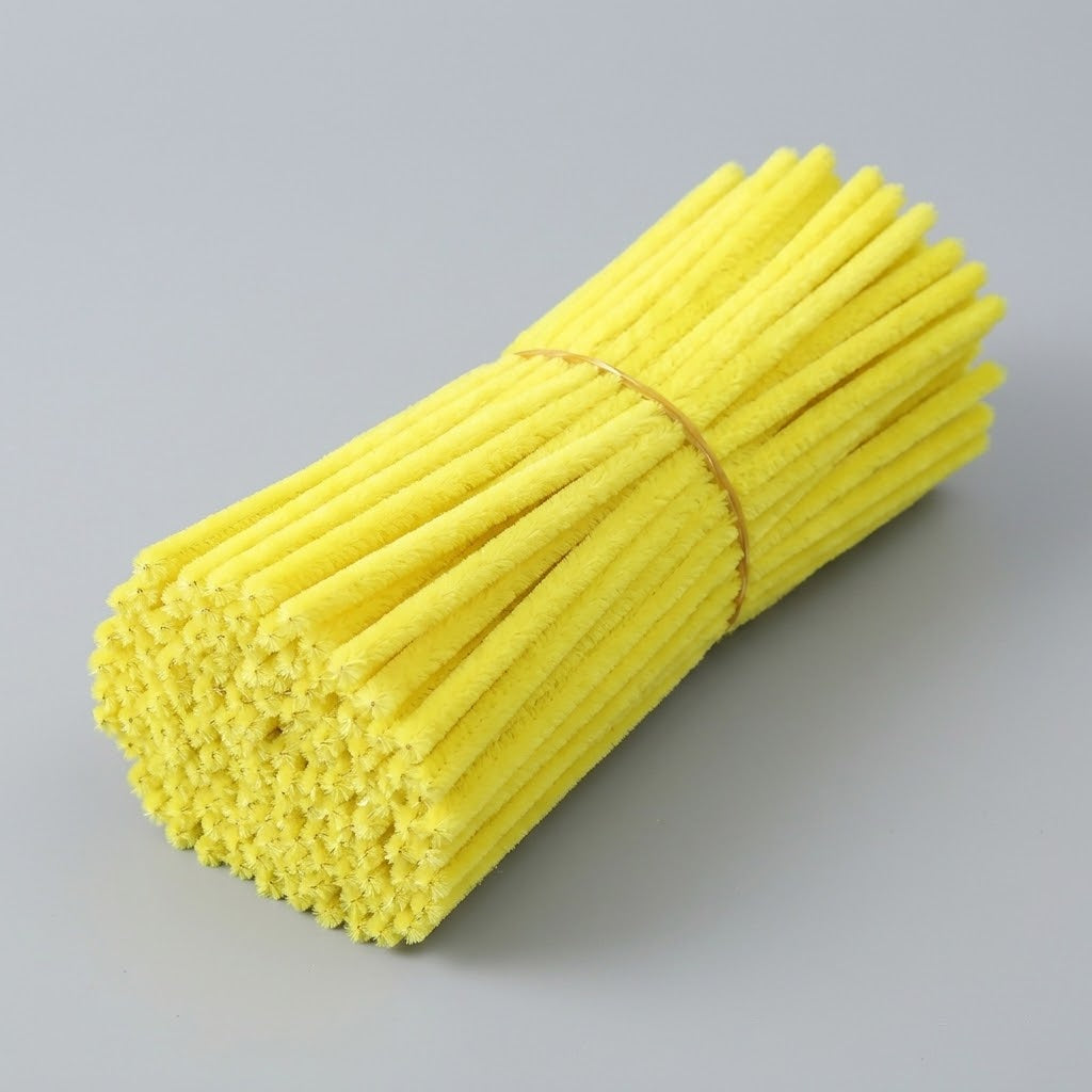 Dense Chenille Stems Pipe Cleaners, Macaron Color Craft Sticks for DIY Crafts