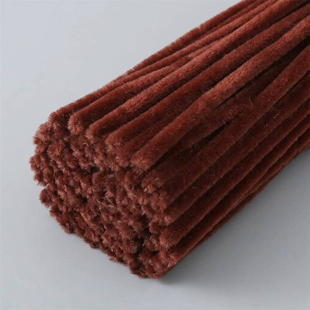 Dense Chenille Stems Pipe Cleaners, Macaron Color Craft Sticks for DIY Crafts