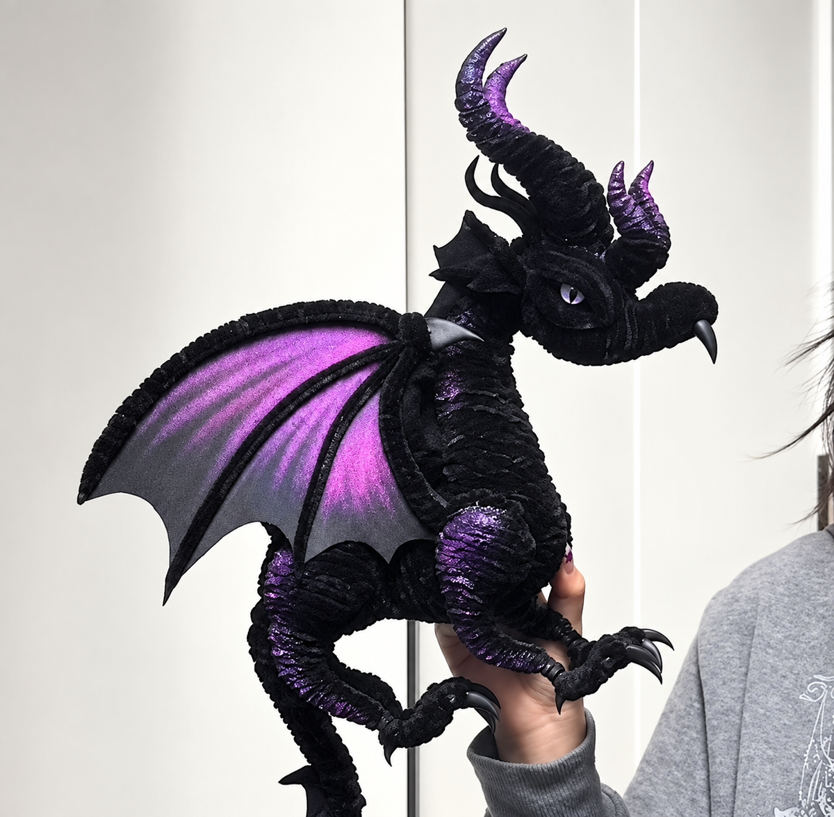 Flying Dragon Pipe Cleaner DIY Craft Kit| Dense Chenille Stem Dragon Figurine Craft Gift