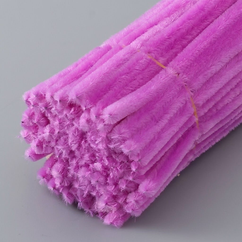 Dense Chenille Stems Pipe Cleaners, Macaron Color Craft Sticks for DIY Crafts