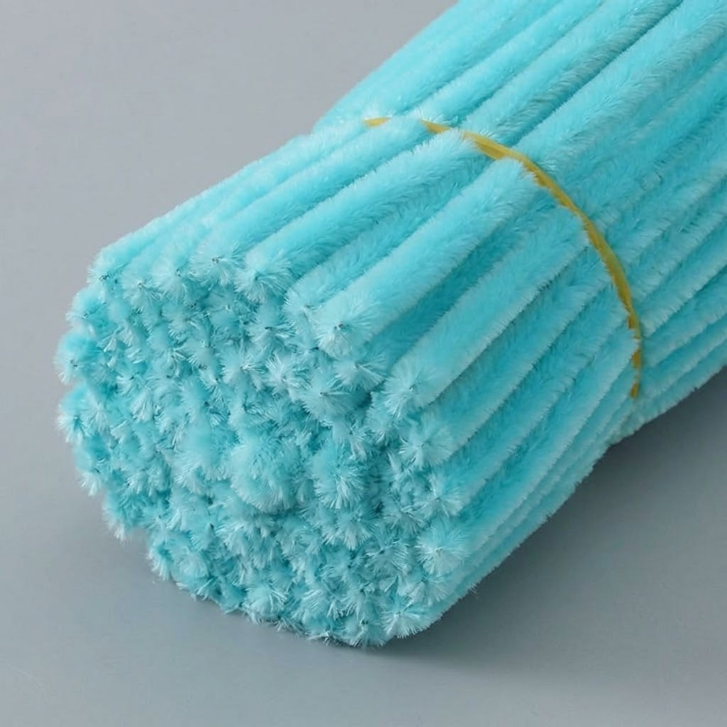 Dense Chenille Stems Pipe Cleaners, Macaron Color Craft Sticks for DIY Crafts