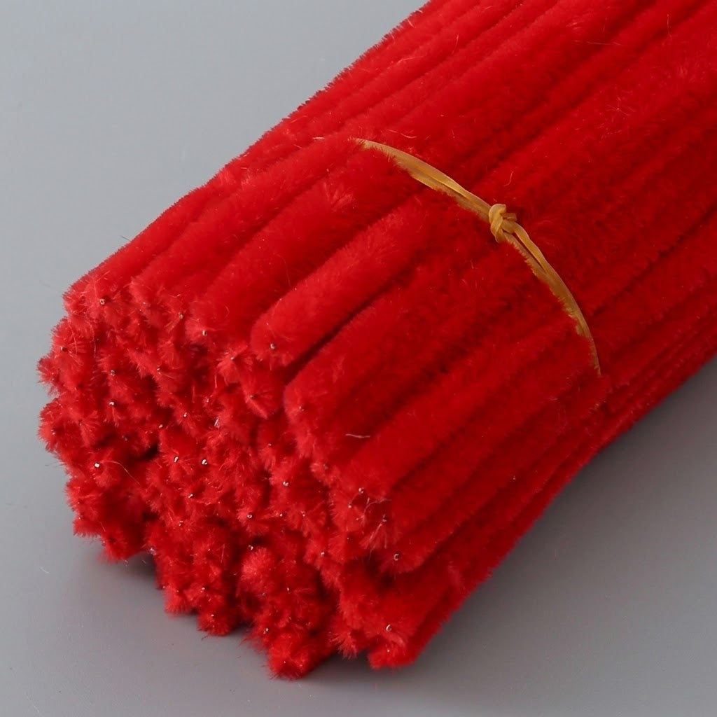 Dense Chenille Stems Pipe Cleaners, Macaron Color Craft Sticks for DIY Crafts