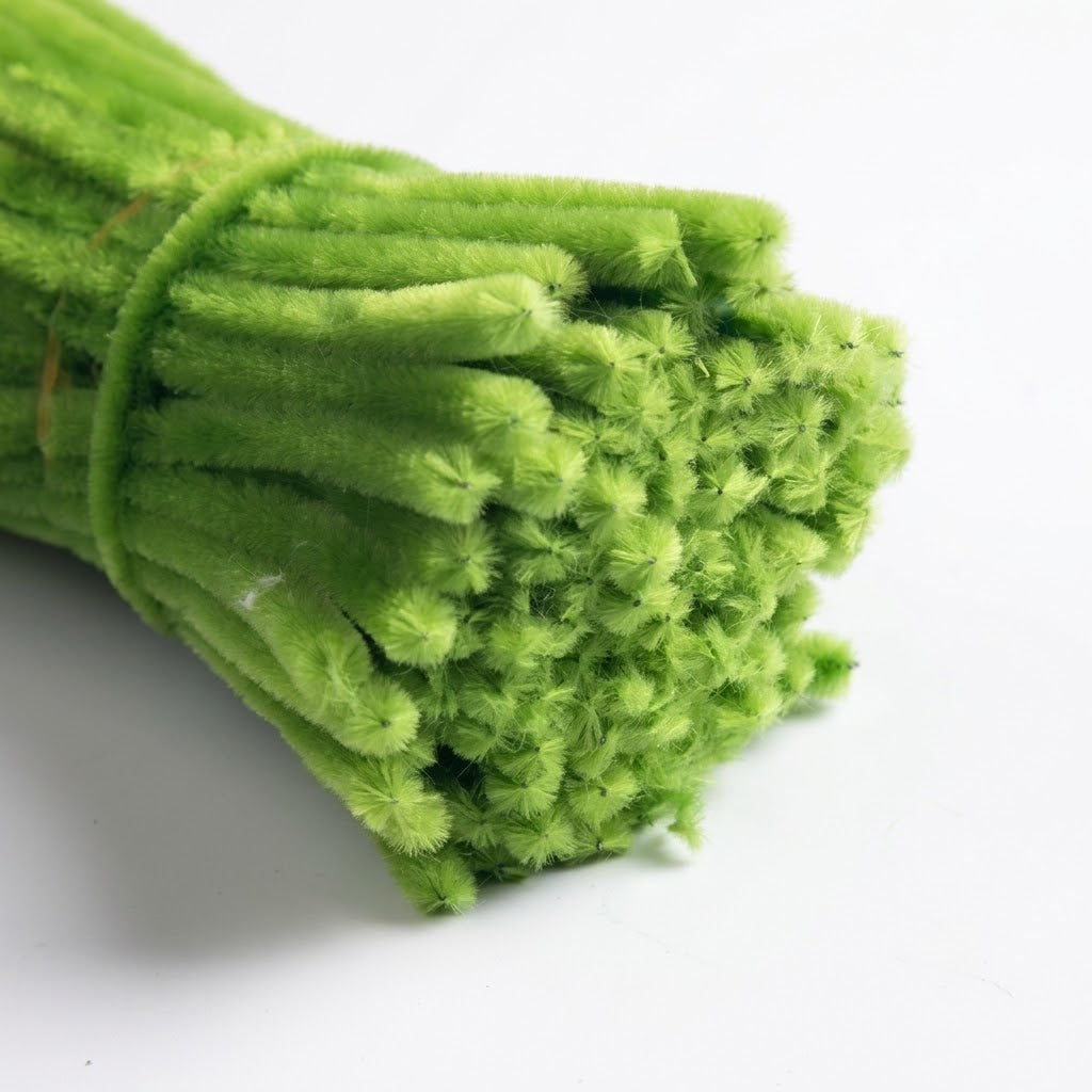 Dense Chenille Stems Pipe Cleaners, Macaron Color Craft Sticks for DIY Crafts