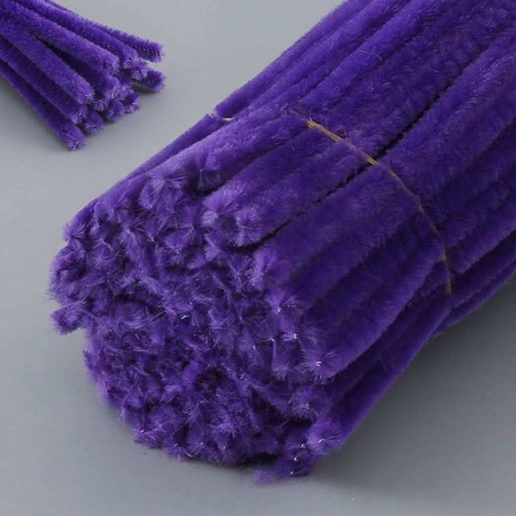 Dense Chenille Stems Pipe Cleaners, Macaron Color Craft Sticks for DIY Crafts